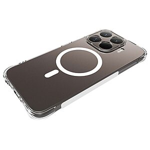 ΘΗΚΕΣ ΚΙΝΗΤΩΝ ΑΞΕΣΟΥΑΡ XIAOMI Mi A1 4 Θήκη Xiaomi 17T Pro 5G - OEM - Πλάτη TPU - Διάφανο - Built-in Magnet — εικόνα 2