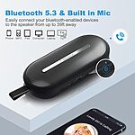 Φορητό Bluetooth Speaker J-BRAUV Flex, ενισχυμένο βαθύ μπάσο, 40W Loud Stereo Sound, BT5.3, ενσωματωμένο μικρόφωνο, αδιάβροχο IP67 μαύρο - Εικόνα 5