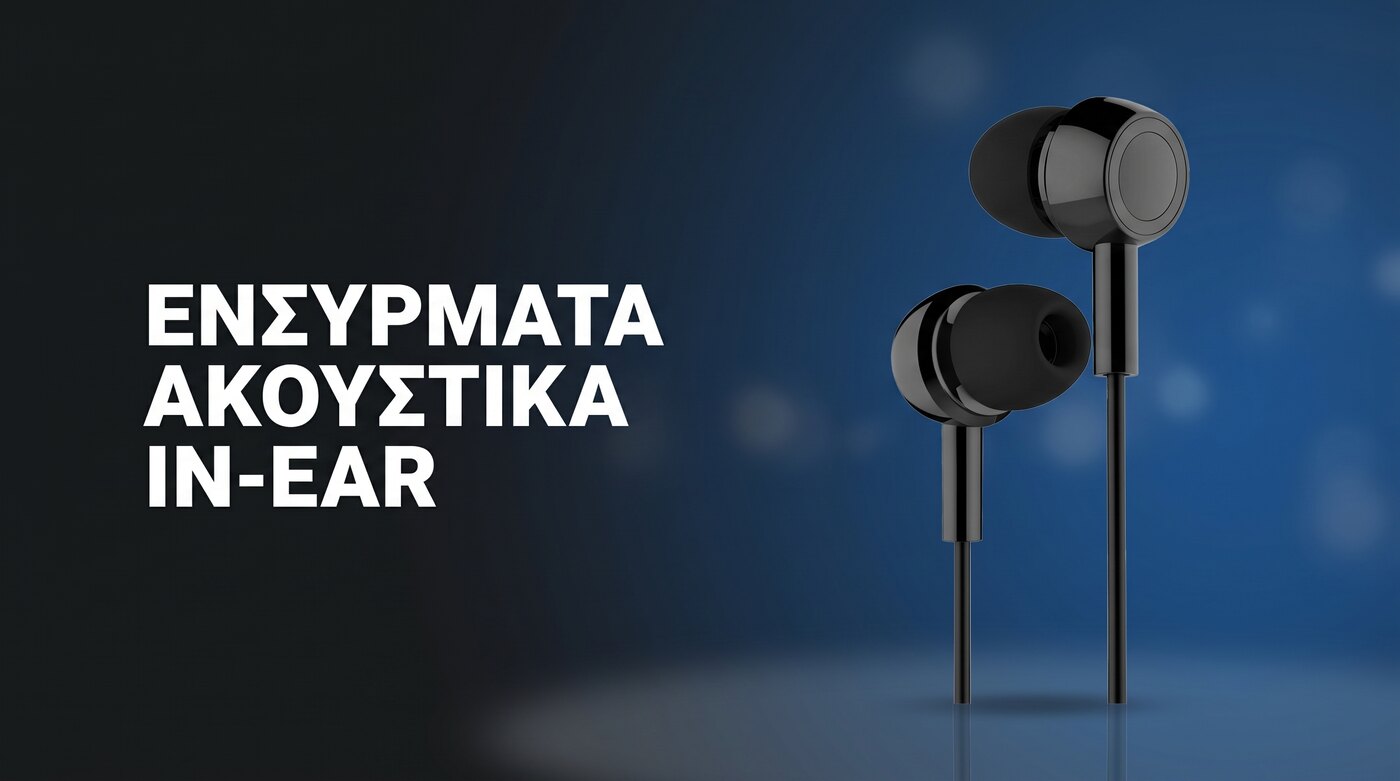 Ακουστικά USAMS EP-12 in-ear 3.5mm με μικρόφωνο μαύρα