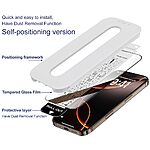 Tempered Glass Samsung Galaxy Z Fold8 Ultra 5G - IMAK - Μαύρο/Διάφανο - Full Glue — εικόνα 2