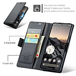 Θήκη Google Pixel 10a 5G - CASEME 023 - Flip Πορτοφόλι από Συνθετικό Δέρμα (PU) με TPU - Μαύρο - RFID/Wallet/Stand — εικόνα 5