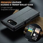 Θήκη Google Pixel 10a 5G - CASEME 023 - Flip Πορτοφόλι από Συνθετικό Δέρμα (PU) με TPU - Μαύρο - RFID/Wallet/Stand — εικόνα 7