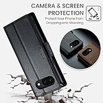 Θήκη Google Pixel 10a 5G - CASEME 023 - Flip Πορτοφόλι από Συνθετικό Δέρμα (PU) με TPU - Μαύρο - RFID/Wallet/Stand — εικόνα 9