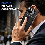 Θήκη Google Pixel 10a 5G - OEM - Πλάτη από Συνθετικό Δέρμα (PU) με TPU - Μαύρο - Wallet — εικόνα 6