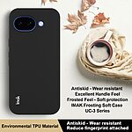 Θήκη Google Pixel 10a 5G - IMAK UC-3 Series - Πλάτη TPU - Μαύρο — εικόνα 2