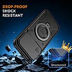 Θήκη Honor 600 5G / Pro 5G - OEM - Σκληρή Πλάτη PC+TPU - Πορτοκαλί - Stand — εικόνα 6