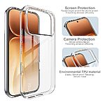 Θήκη Honor 600 5G / Pro 5G - IMAK UX-10 Series - Πλάτη TPU - Διάφανο — εικόνα 7