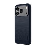 Πλάτη Carbon Fiber + TPU για Honor 600 Pro 5G / 5G (MOFI) σε Μπλε — υφή brushed με αντιδακτυλική επίστρωση & εσωτερικό σχέδιο ψύξης για καθημερινή προστασία.
