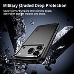 Θήκη Honor 600 Pro 5G / 5G - MOFI - Πλάτη Carbon Fiber + TPU - Μπλε — εικόνα 2