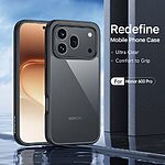 Θήκη Honor 600 Pro 5G / 5G - DUX DUCIS Aimo Series - Σκληρή Πλάτη PC+TPU - Μαύρο — εικόνα 4