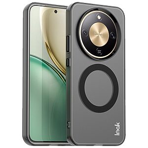 Σκληρή Πλάτη PC+TPU για Honor Magic8 Lite 5G (IMAK) σε Μαύρο με ενσωματωμένο μαγνήτη — λεπτό προφίλ & ακριβείς εγκοπές για καθημερινή προστασία χωρίς συμβιβασμούς.