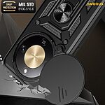 Θήκη Honor Magic8 Lite 5G - AMORUS - Σκληρή Πλάτη PC+TPU - Μπλε - Stand — εικόνα 6