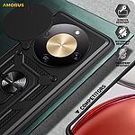 Θήκη Honor Magic8 Lite 5G - AMORUS - Σκληρή Πλάτη PC+TPU - Πράσινο - Stand — εικόνα 10