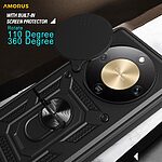 Θήκη Honor Magic8 Lite 5G - AMORUS - Σκληρή Πλάτη PC+TPU - Πράσινο - Stand — εικόνα 2