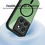 Θήκη Motorola Edge 70 Fusion 5G - OEM - Σκληρή Πλάτη PC+TPU - Μαύρο - Built-in Magnet — εικόνα 5