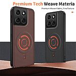 Θήκη Motorola Edge 70 Fusion 5G - WANLONFENG KJB Series - Σκληρή Πλάτη PC+TPU - Μαύρο — εικόνα 2