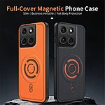 Θήκη Motorola Edge 70 Fusion 5G - WANLONFENG KJB Series - Σκληρή Πλάτη PC+TPU - Μαύρο — εικόνα 6