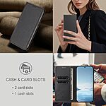 Θήκη Motorola Edge 70 Fusion 5G - OEM - Flip Πορτοφόλι από Συνθετικό Δέρμα (PU) με TPU - Μαύρο - RFID/Wallet/Stand — εικόνα 3