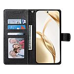 Θήκη Motorola Edge 70 Fusion 5G - OEM - Flip Πορτοφόλι από Συνθετικό Δέρμα (PU) με TPU - Μαύρο - Wallet/Stand/Λουράκι — εικόνα 2