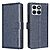 Flip Πορτοφόλι από Συνθετικό Δέρμα (PU) για Motorola Edge 70 Fusion 5G (BINFEN COLOR BF32) σε Μπλε — 3 θήκες καρτών, RFID προστασία & βάση στήριξης για καθημερινή χρήση.