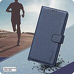 Θήκη Motorola Edge 70 Fusion 5G - BINFEN COLOR BF32 - Flip Πορτοφόλι από Συνθετικό Δέρμα (PU) με TPU - Μπλε - RFID/Wallet/Stand — εικόνα 10