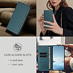 Θήκη Motorola Edge 70 Fusion 5G - OEM - Flip Πορτοφόλι από Συνθετικό Δέρμα (PU) με TPU - Πράσινο Σκούρο - RFID/Wallet/Stand — εικόνα 3