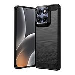 Πλάτη TPU για Motorola Edge 70 Fusion 5G (OEM) σε Μαύρο με υφή Carbon Fiber — προστασία από κρούσεις & γρατζουνιές με αντιδακτυλική επιφάνεια brushed.
