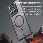Θήκη Motorola Moto G57 5G / G67 Power 5G / G57 Power 5G - OEM - Σκληρή Πλάτη PC+TPU - Μαύρο - Built-in Magnet — εικόνα 3