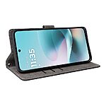 Θήκη Motorola Moto G57 5G / G67 Power 5G / G57 Power 5G - OEM - Flip Πορτοφόλι από Συνθετικό Δέρμα (PU) με TPU - Μαύρο - RFID/Wallet/Stand/Λουράκι — εικόνα 4