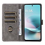 Θήκη Motorola Moto G57 5G / G67 Power 5G / G57 Power 5G - OEM - Flip Πορτοφόλι από Συνθετικό Δέρμα (PU) με TPU - Μπλε - RFID/Wallet/Stand/Λουράκι — εικόνα 2