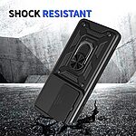 Θήκη Motorola Moto G87 5G / G67 5G / G77 5G - OEM - Σκληρή Πλάτη PC+TPU - Μαύρο - Stand — εικόνα 6
