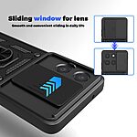 Θήκη Motorola Moto G87 5G / G67 5G / G77 5G - OEM - Σκληρή Πλάτη PC+TPU - Μαύρο - Stand — εικόνα 7