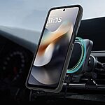Θήκη Motorola Moto G87 5G / G67 5G - OEM - Σκληρή Πλάτη PC+TPU - Μαύρο - Stand — εικόνα 7
