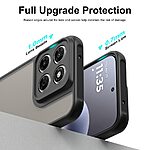Θήκη Motorola Moto G87 5G / G67 5G - OEM - Σκληρή Πλάτη PC+TPU - Μαύρο — εικόνα 3