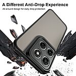 Θήκη Motorola Moto G87 5G / G67 5G - OEM - Σκληρή Πλάτη PC+TPU - Μαύρο — εικόνα 4