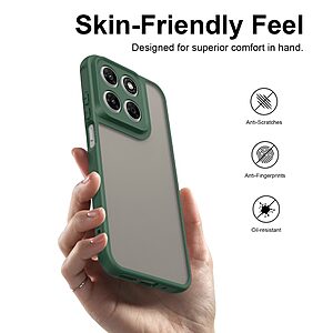 Θήκες Κινητών Motorola Moto G67 5G 38 Θήκη Motorola Moto G87 5G / G67 5G - OEM - Σκληρή Πλάτη PC+TPU - Πράσινο — εικόνα 2