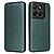Πλάτη από Συνθετικό Δέρμα (PU) με TPU για Motorola Moto G87 5G / G67 5G (OEM) σε Πράσινο — υφή carbon fiber, θήκη κάρτας & μαγνητικό κλείσιμο για καθημερινή προστασία.