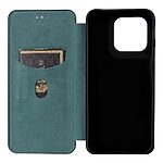 Θήκη Motorola Moto G87 5G / G67 5G - OEM - Πλάτη από Συνθετικό Δέρμα (PU) με TPU - Πράσινο - Wallet/Stand — εικόνα 3