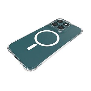 Θήκες Κινητών Motorola Moto G67 5G 40 Θήκη Motorola Moto G87 5G / G67 5G - WANLONFENG TM1 Series - Πλάτη TPU - Διάφανο - Built-in Magnet — εικόνα 2
