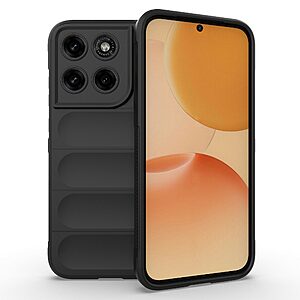 Πλάτη TPU για Motorola Moto G87 5G / G67 5G (OEM) σε Μαύρο — ανθεκτική προστασία από πτώσεις με αντιολισθητική λαβή & ανασηκωμένα χείλη γύρω από κάμερα & οθόνη.