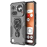 Θήκη Nothing Phone (4a) Pro 5G - OEM - Σκληρή Πλάτη PC+TPU - Μαύρο - Stand — εικόνα 2