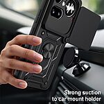 Θήκη Nothing Phone (4a) Pro 5G - OEM - Σκληρή Πλάτη PC+TPU - Μαύρο - Stand — εικόνα 4