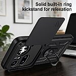 Θήκη Nothing Phone (4a) Pro 5G - OEM - Σκληρή Πλάτη PC+TPU - Μαύρο - Stand — εικόνα 5