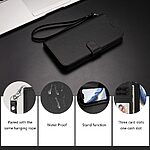 Θήκη Nothing Phone (4a) Pro 5G - OEM - Flip Πορτοφόλι από Συνθετικό Δέρμα (PU) με TPU - Μαύρο - Wallet/Stand/Λουράκι — εικόνα 6