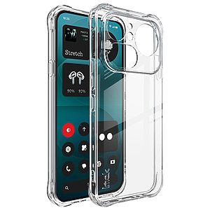 Πλάτη TPU για Nothing Phone (4a) Pro 5G (IMAK) σε Διάφανο — αερόσακοι στις γωνίες & ανασηκωμένα χείλη για ολοκληρωμένη προστασία από πτώσεις & γρατζουνιές.