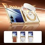 Θήκη Samsung Galaxy Z Flip8 5G - OEM - Θήκη Πολυκαρβονικού (PC) - Μαύρο - Stand — εικόνα 2