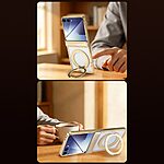 Θήκη Samsung Galaxy Z Flip8 5G - OEM - Θήκη Πολυκαρβονικού (PC) - Μαύρο - Stand — εικόνα 5