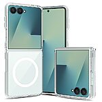 Σκληρή Πλάτη PC+TPU για Samsung Galaxy Z Flip8 5G (OEM) σε Διάφανο με ενσωματωμένο μαγνήτη — διπλή προστασία & κρυστάλλινη διαφάνεια για καθημερινή χρήση.