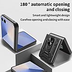 Θήκη Samsung Galaxy Z Flip8 5G - OEM - Σκληρή Πλάτη PC+TPU - Μαύρο - Stand — εικόνα 10