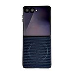 Σκληρή Πλάτη PC+TPU για Samsung Galaxy Z Flip8 5G (WANLONFENG TQ Series) σε Μπλε με MagSafe — υφή carbon fiber, αντιολισθητική λαβή & μεγάλη εγκοπή κάμερας για ολοκληρωμένη προστασία.